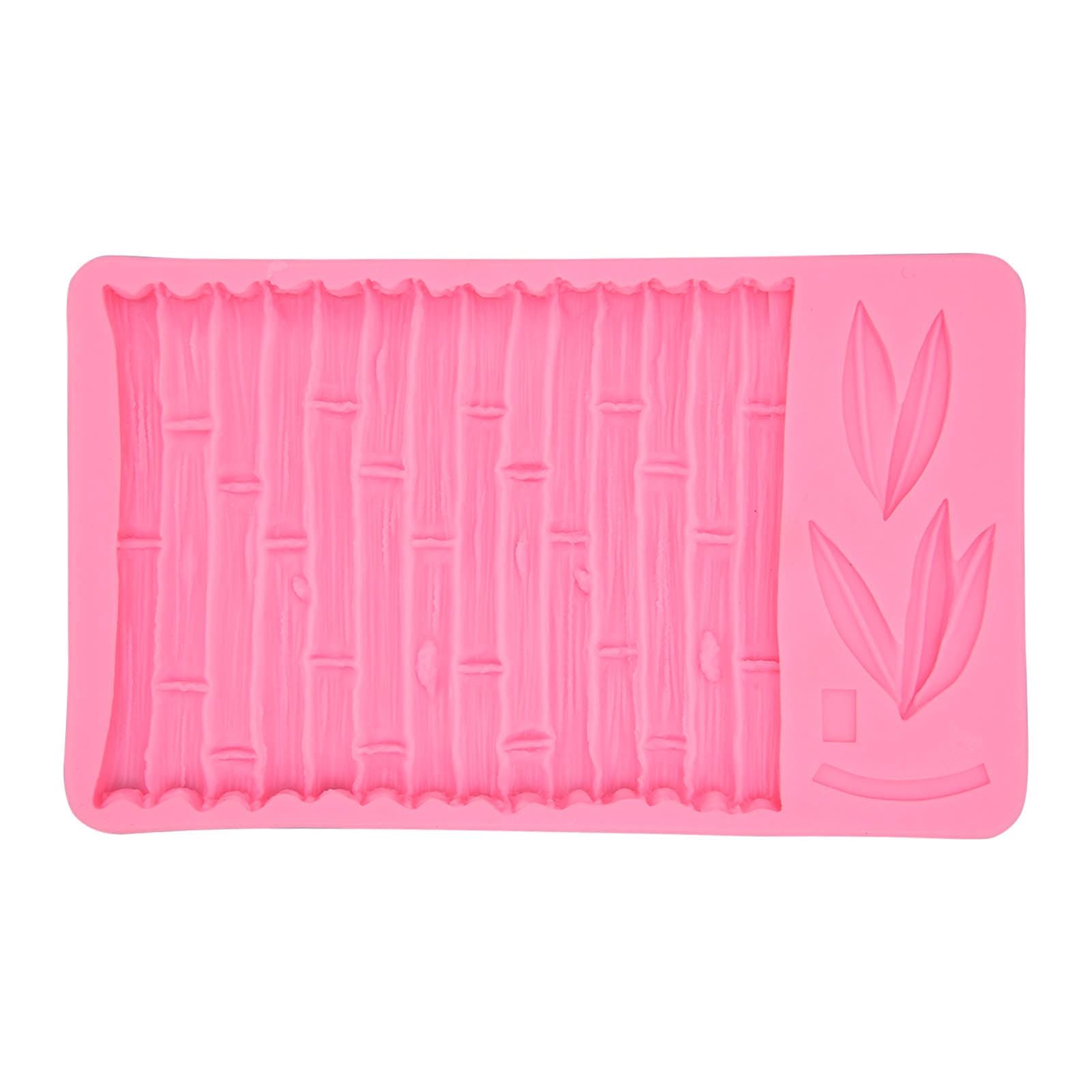 Chinese Style Bamboo Leaf Silicone Mold Bamboo Pattern Baking Mould for DIY Cake Fondant Chocolate V1294-YM0523-3118220086211