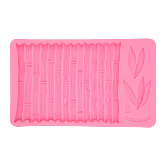 Chinese Style Bamboo Leaf Silicone Mold Bamboo Pattern Baking Mould for DIY Cake Fondant Chocolate V1294-YM0523-3118220086211