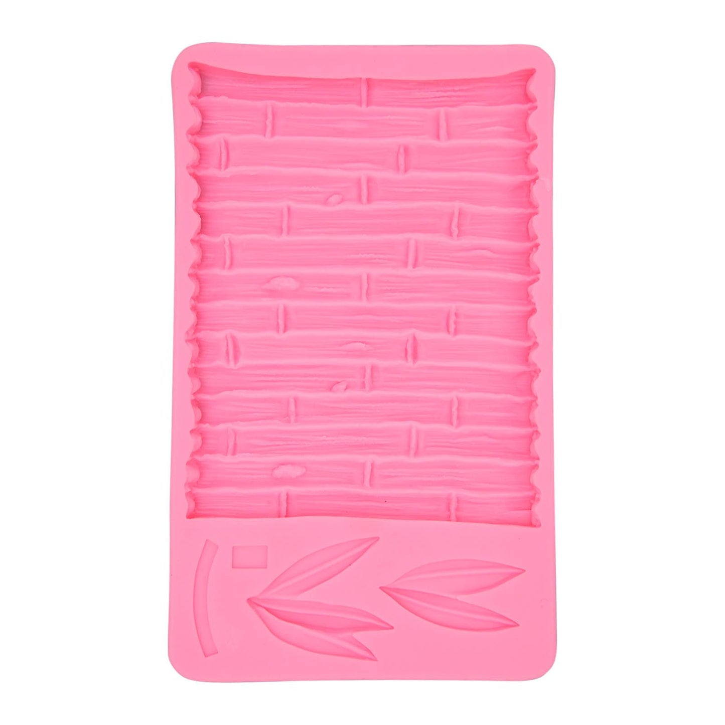 Chinese Style Bamboo Leaf Silicone Mold Bamboo Pattern Baking Mould for DIY Cake Fondant Chocolate V1294-YM0523-3118220086211