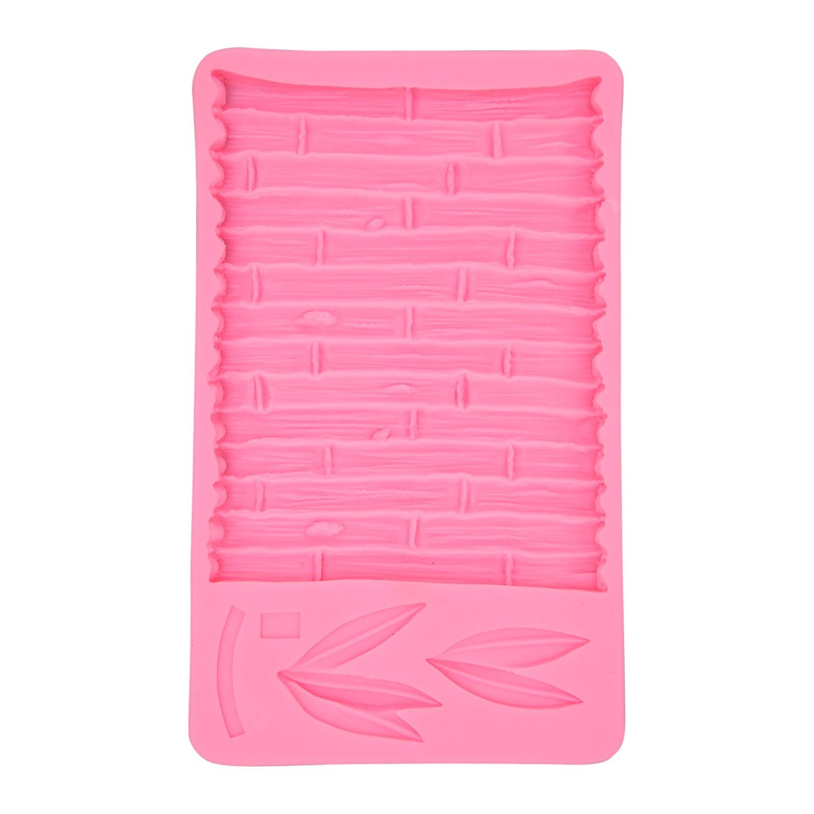 Chinese Style Bamboo Leaf Silicone Mold Bamboo Pattern Baking Mould for DIY Cake Fondant Chocolate V1294-YM0523-3118220086211
