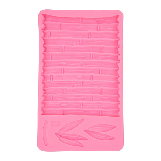 Chinese Style Bamboo Leaf Silicone Mold Bamboo Pattern Baking Mould for DIY Cake Fondant Chocolate V1294-YM0523-3118220086211