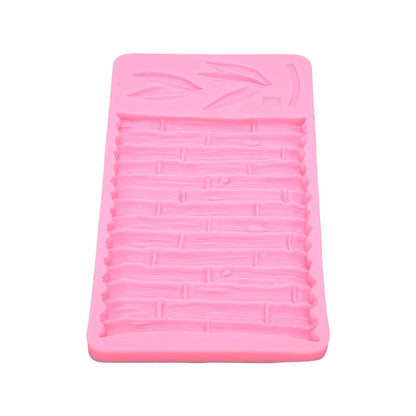 Chinese Style Bamboo Leaf Silicone Mold Bamboo Pattern Baking Mould for DIY Cake Fondant Chocolate V1294-YM0523-3118220086211