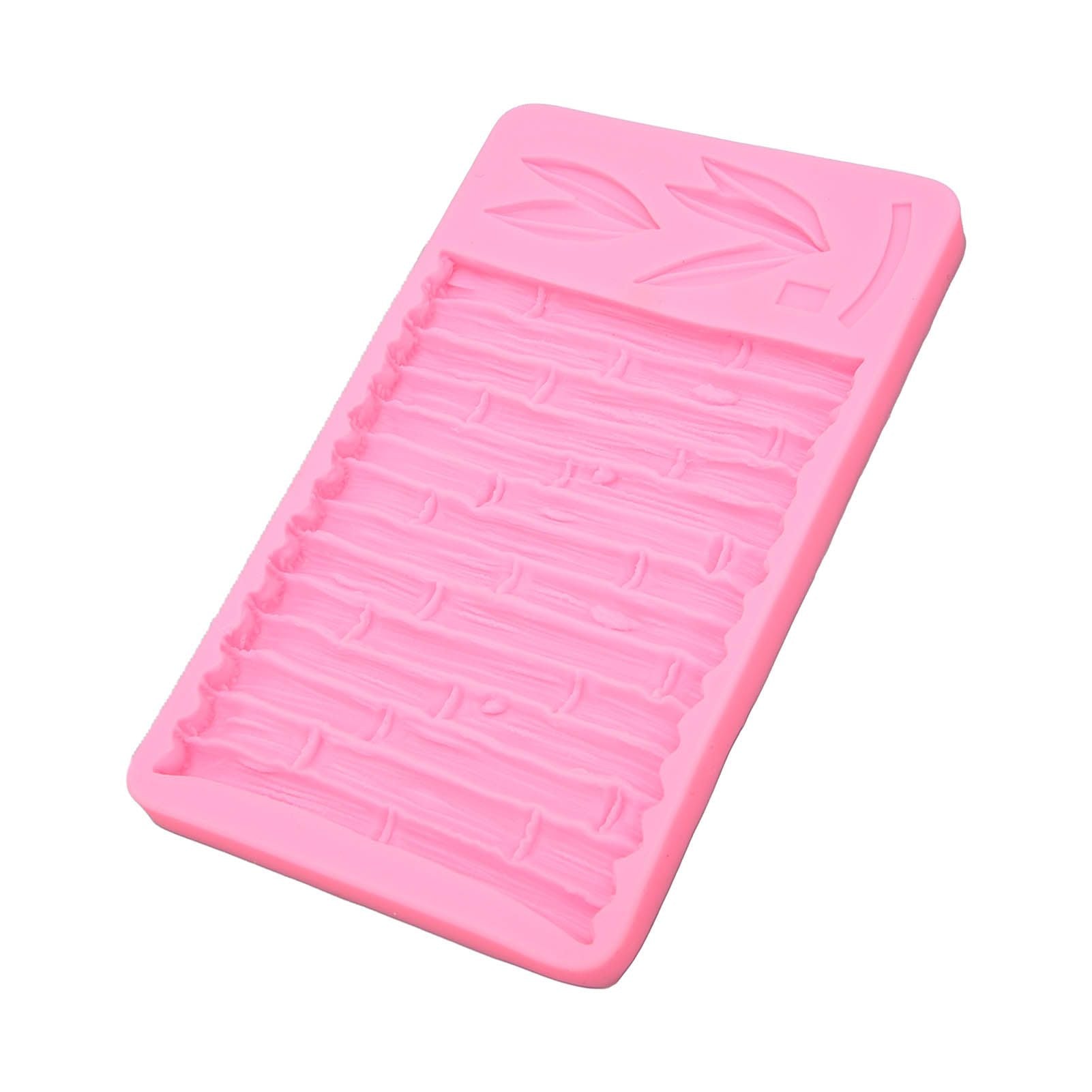 Chinese Style Bamboo Leaf Silicone Mold Bamboo Pattern Baking Mould for DIY Cake Fondant Chocolate V1294-YM0523-3118220086211