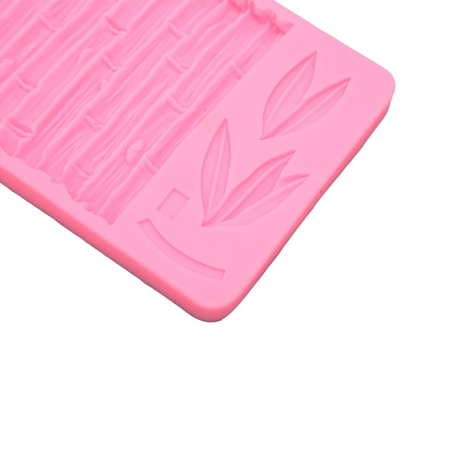 Chinese Style Bamboo Leaf Silicone Mold Bamboo Pattern Baking Mould for DIY Cake Fondant Chocolate V1294-YM0523-3118220086211