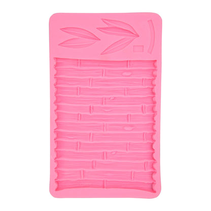 Chinese Style Bamboo Leaf Silicone Mold Bamboo Pattern Baking Mould for DIY Cake Fondant Chocolate V1294-YM0523-3118220086211