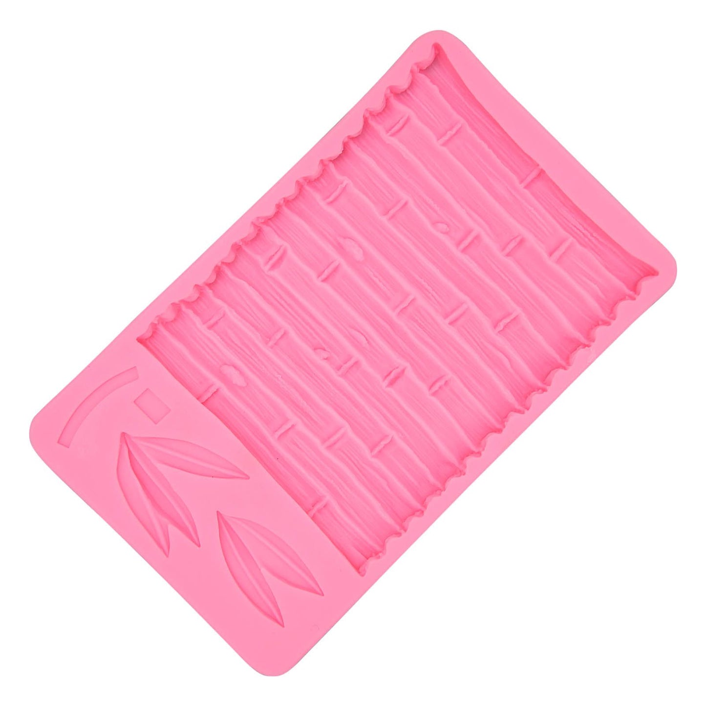 Chinese Style Bamboo Leaf Silicone Mold Bamboo Pattern Baking Mould for DIY Cake Fondant Chocolate V1294-YM0523-3118220086211