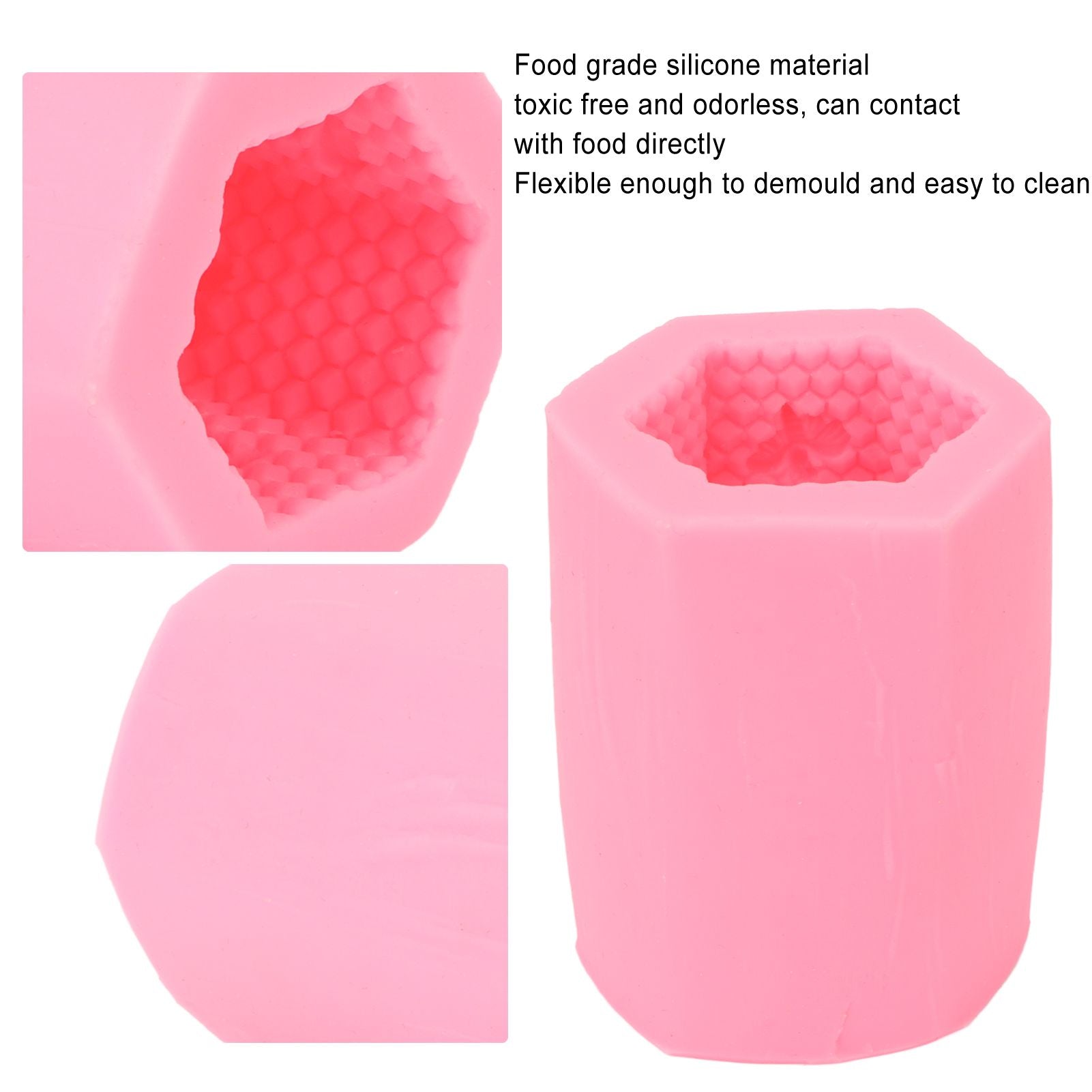 Beehive with Bee Silicone Mold Fondant Cake Chocolate Decoration Molds for DIY Baking Tool V1294-YM0523-3118220086911