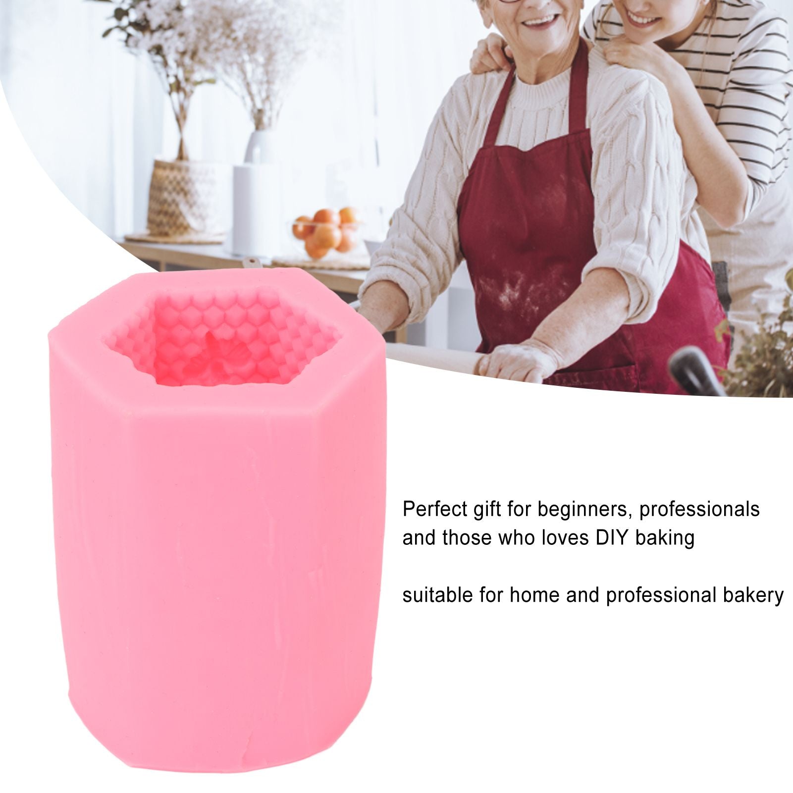 Beehive with Bee Silicone Mold Fondant Cake Chocolate Decoration Molds for DIY Baking Tool V1294-YM0523-3118220086911