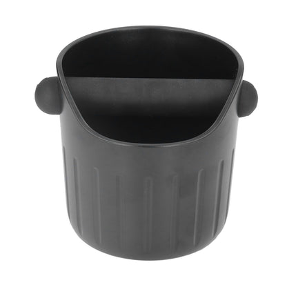 Coffee Grounds Bucket Portable ABS Coffee Knock Box with Skid Resistance Rubber Mat for Home Cafe Bar V1294-YM0523-3118220089211