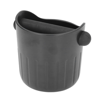 Coffee Grounds Bucket Portable ABS Coffee Knock Box with Skid Resistance Rubber Mat for Home Cafe Bar V1294-YM0523-3118220089211