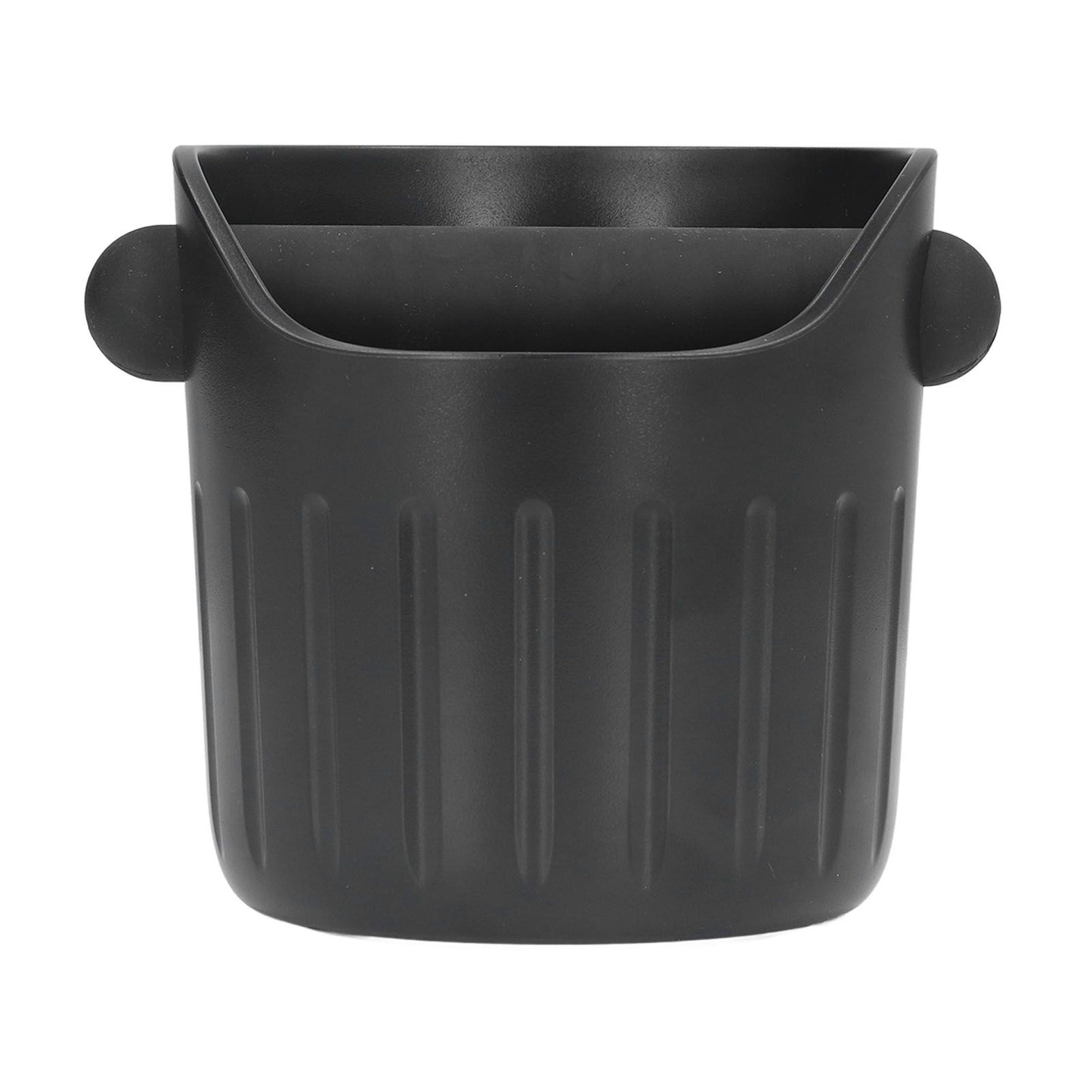 Coffee Grounds Bucket Portable ABS Coffee Knock Box with Skid Resistance Rubber Mat for Home Cafe Bar V1294-YM0523-3118220089211