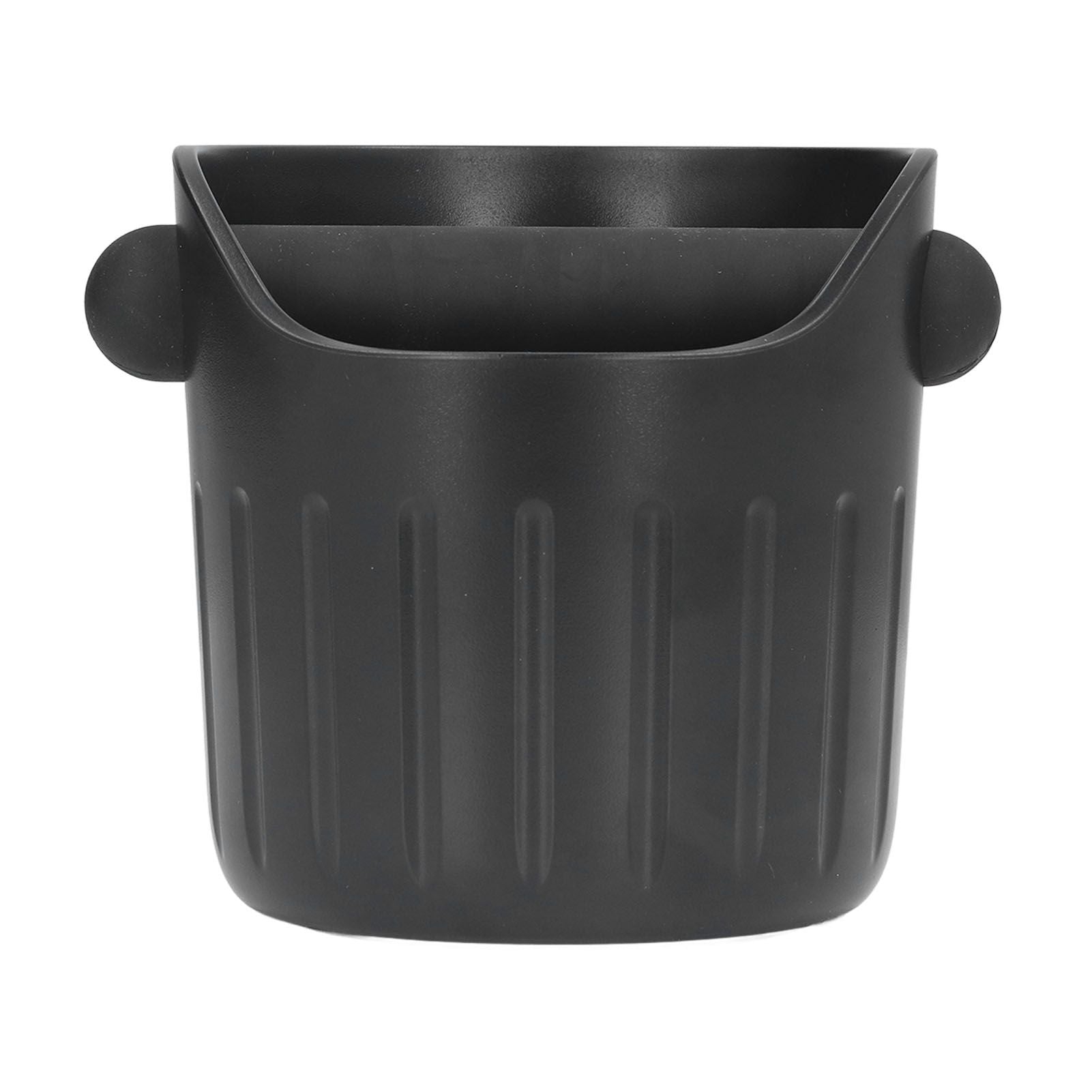 Coffee Grounds Bucket Portable ABS Coffee Knock Box with Skid Resistance Rubber Mat for Home Cafe Bar V1294-YM0523-3118220089211
