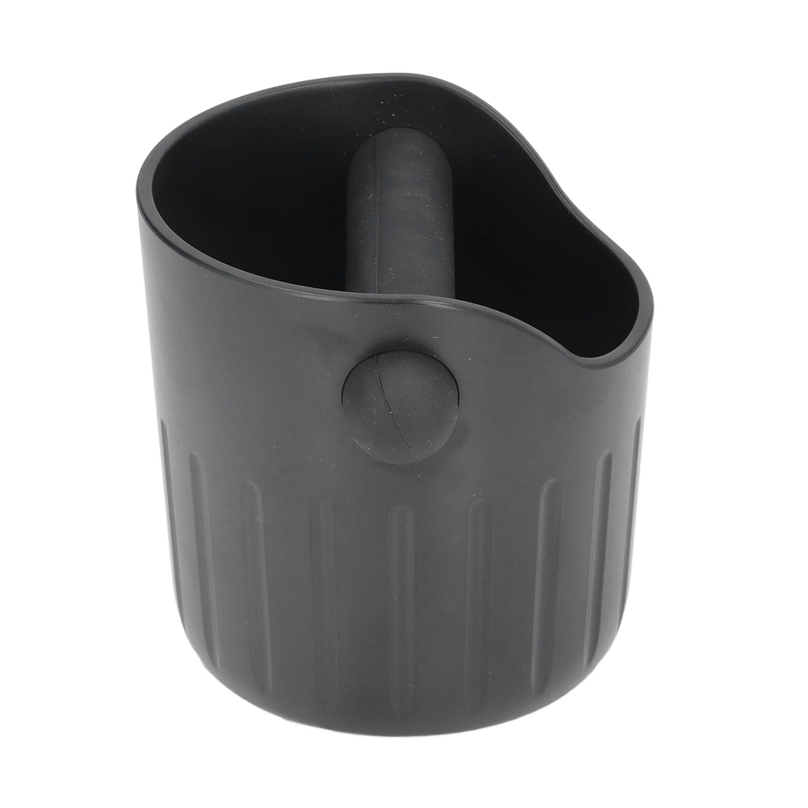 Coffee Grounds Bucket Portable ABS Coffee Knock Box with Skid Resistance Rubber Mat for Home Cafe Bar V1294-YM0523-3118220089211