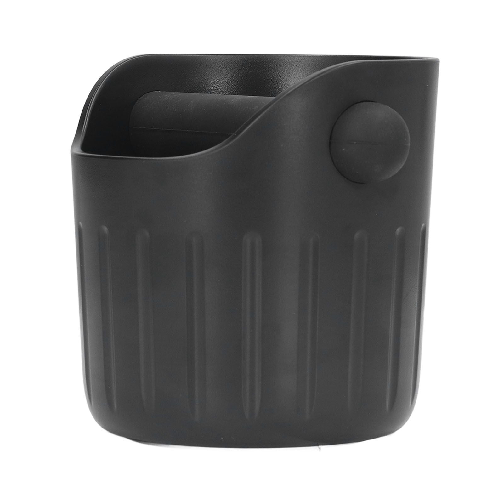 Coffee Grounds Bucket Portable ABS Coffee Knock Box with Skid Resistance Rubber Mat for Home Cafe Bar V1294-YM0523-3118220089211