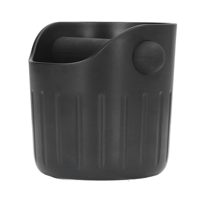 Coffee Grounds Bucket Portable ABS Coffee Knock Box with Skid Resistance Rubber Mat for Home Cafe Bar V1294-YM0523-3118220089211