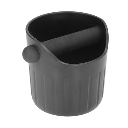 Coffee Grounds Bucket Portable ABS Coffee Knock Box with Skid Resistance Rubber Mat for Home Cafe Bar V1294-YM0523-3118220089211