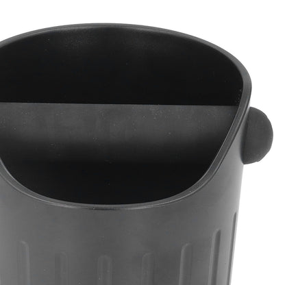 Coffee Grounds Bucket Portable ABS Coffee Knock Box with Skid Resistance Rubber Mat for Home Cafe Bar V1294-YM0523-3118220089211