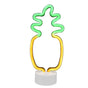 Neon Night Light Battery Powered Removable Base 20000 Hours Lamp Life Green Warm Light for Home V1294-YM0523-3119210181111