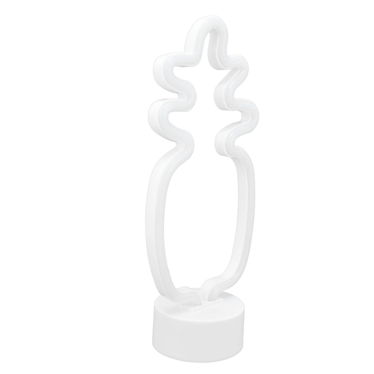 Neon Night Light Battery Powered Removable Base 20000 Hours Lamp Life Green Warm Light for Home V1294-YM0523-3119210181111