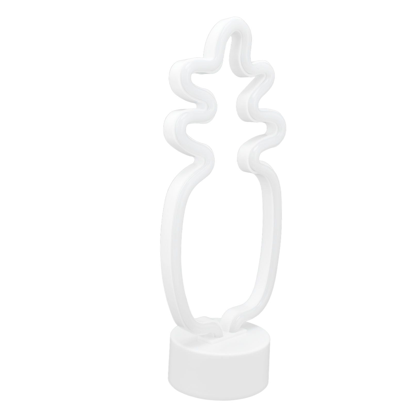 Neon Night Light Battery Powered Removable Base 20000 Hours Lamp Life Green Warm Light for Home V1294-YM0523-3119210181111