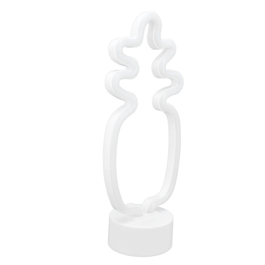 Neon Night Light Battery Powered Removable Base 20000 Hours Lamp Life Green Warm Light for Home V1294-YM0523-3119210181111