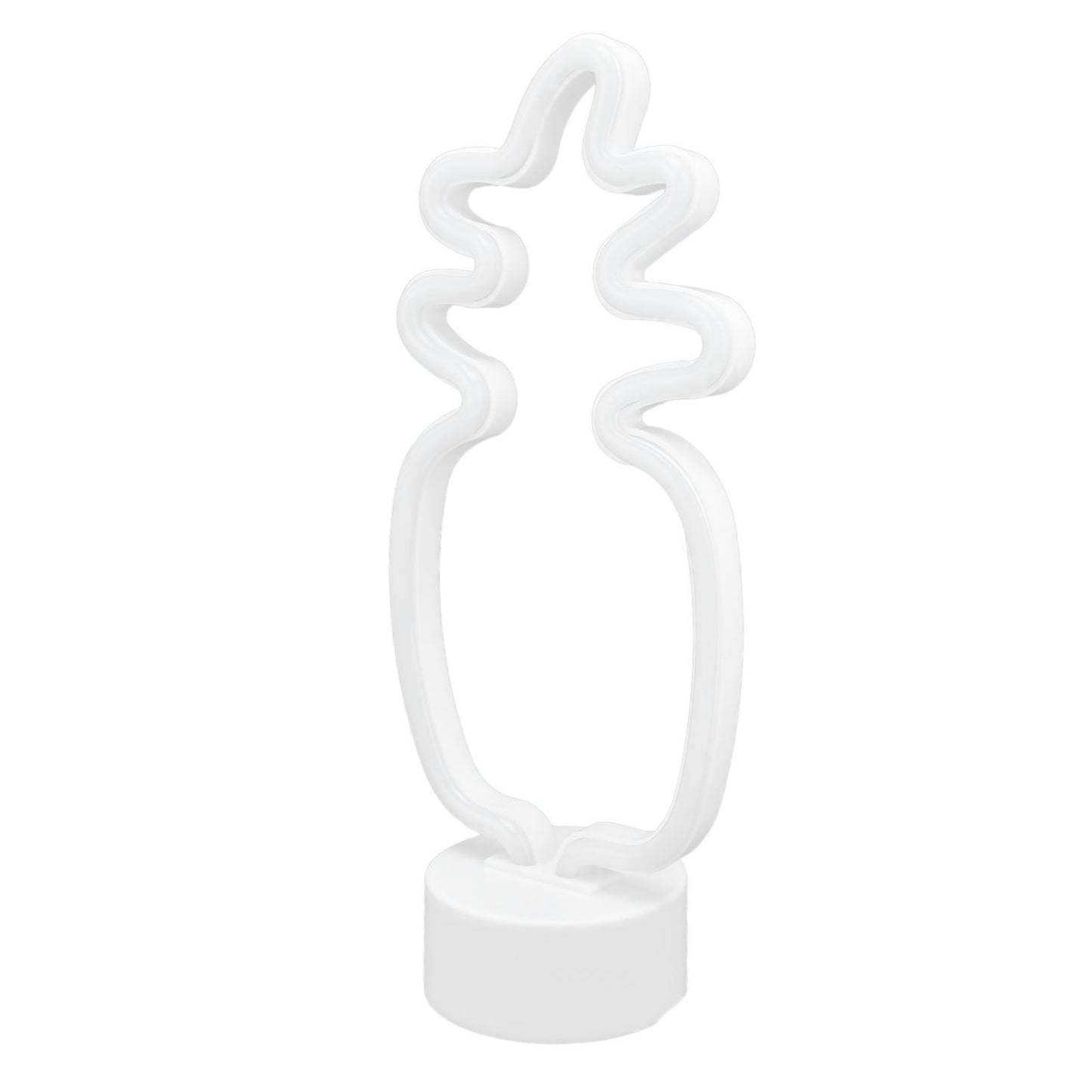 Neon Night Light Battery Powered Removable Base 20000 Hours Lamp Life Green Warm Light for Home V1294-YM0523-3119210181111