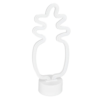 Neon Night Light Battery Powered Removable Base 20000 Hours Lamp Life Green Warm Light for Home V1294-YM0523-3119210181111