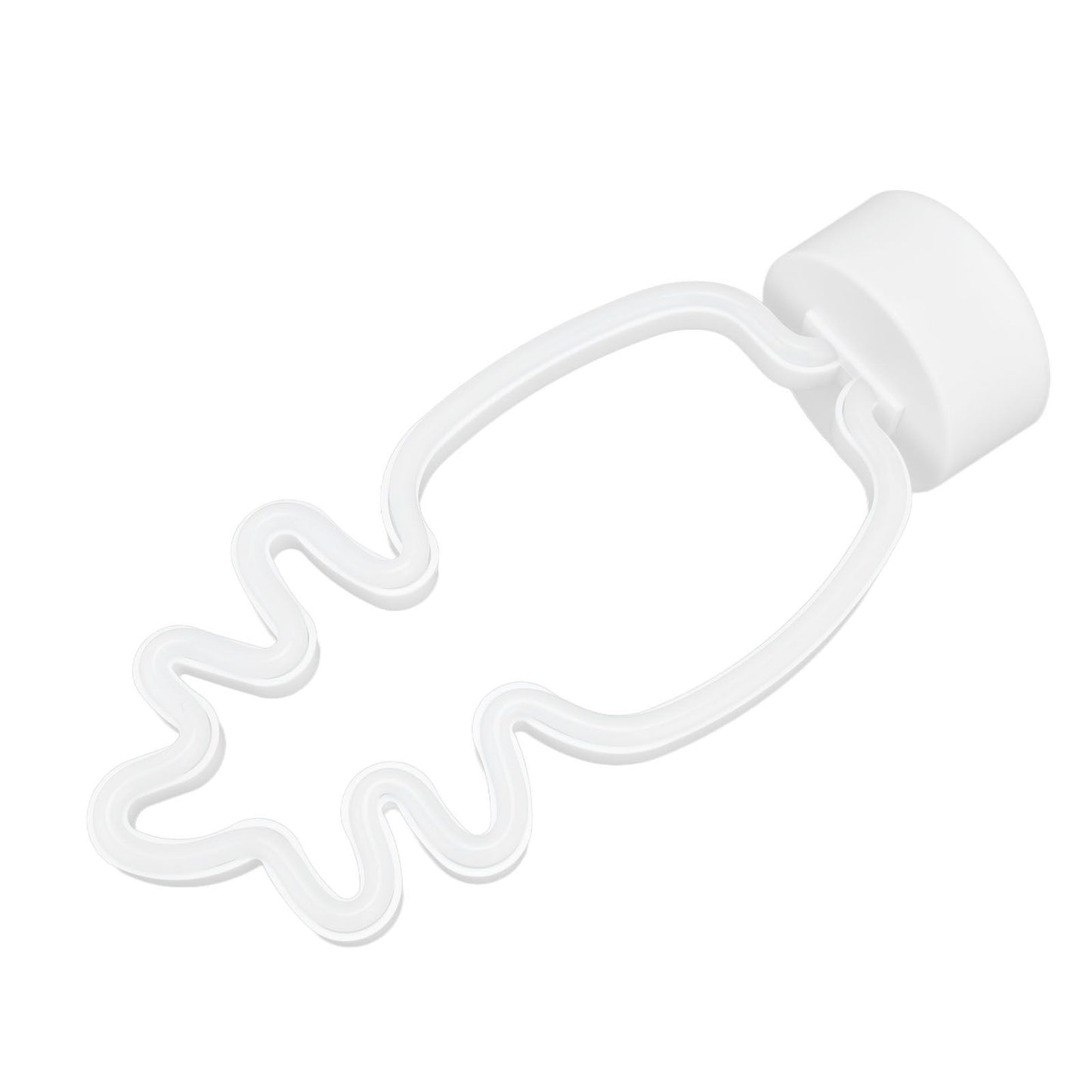 Neon Night Light Battery Powered Removable Base 20000 Hours Lamp Life Green Warm Light for Home V1294-YM0523-3119210181111