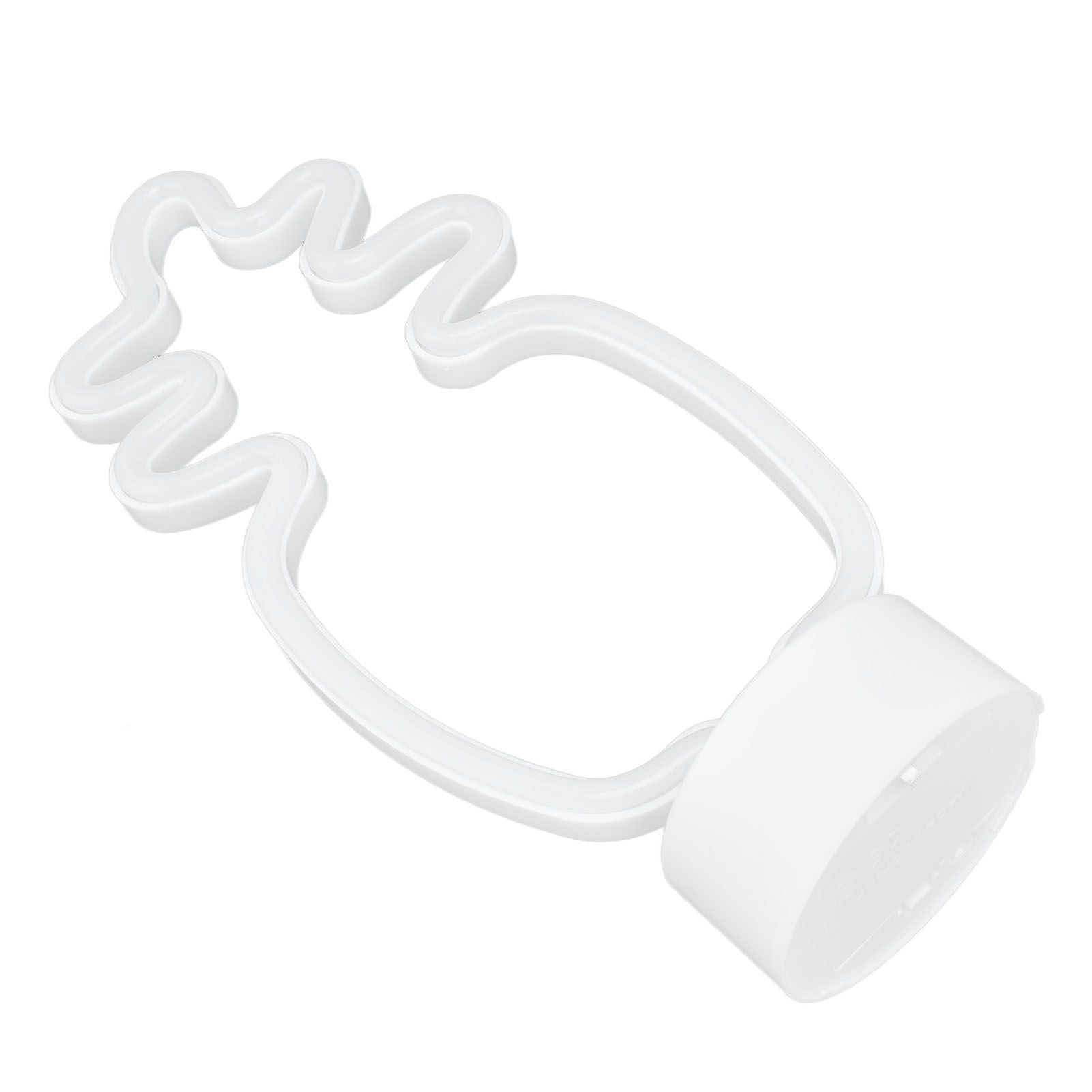 Neon Night Light Battery Powered Removable Base 20000 Hours Lamp Life Green Warm Light for Home V1294-YM0523-3119210181111
