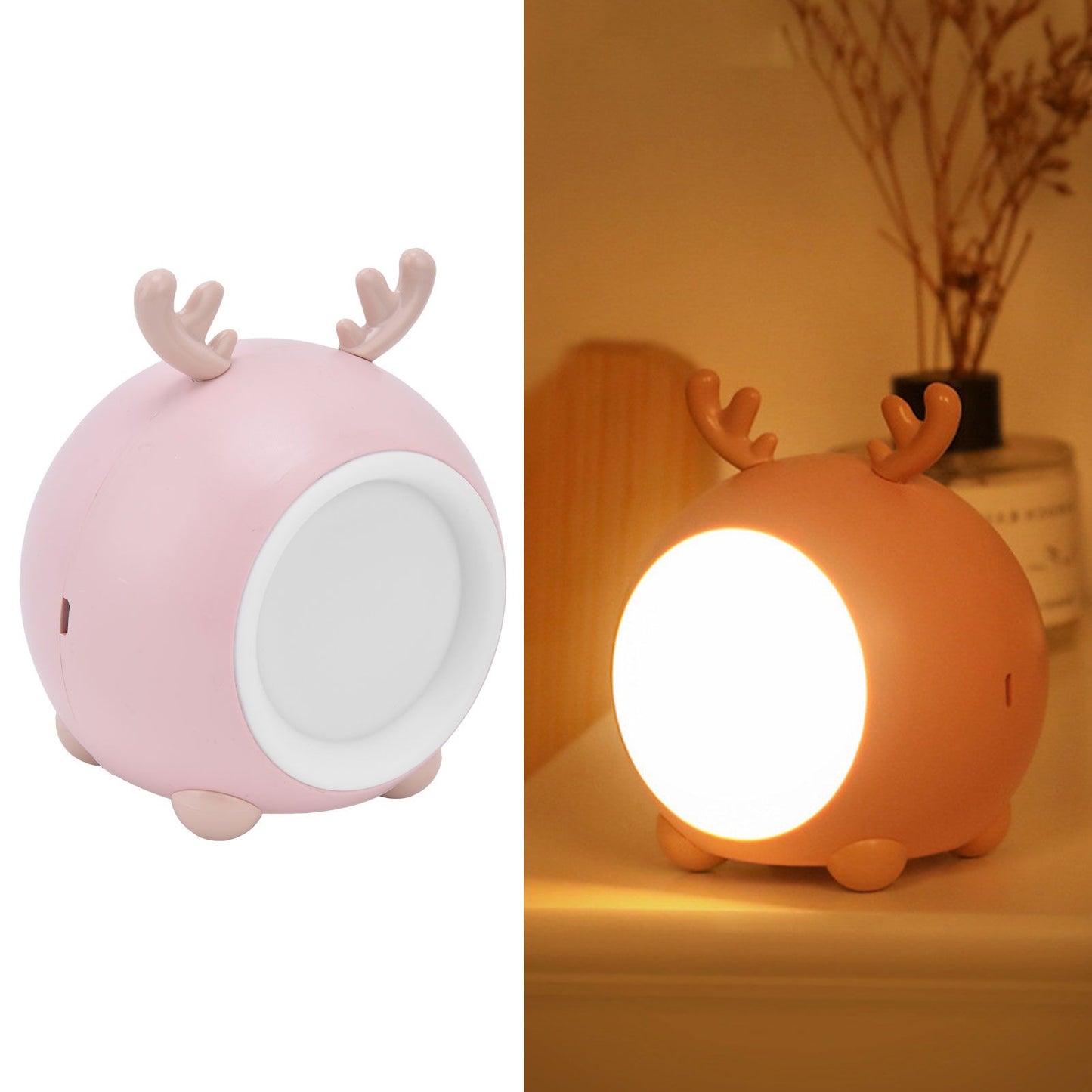 Cute Pet Night Light Portable Adjustable Brightness Eye Protection Three Level Color Temperature Bedroom V1294-YM0523-3119210184111