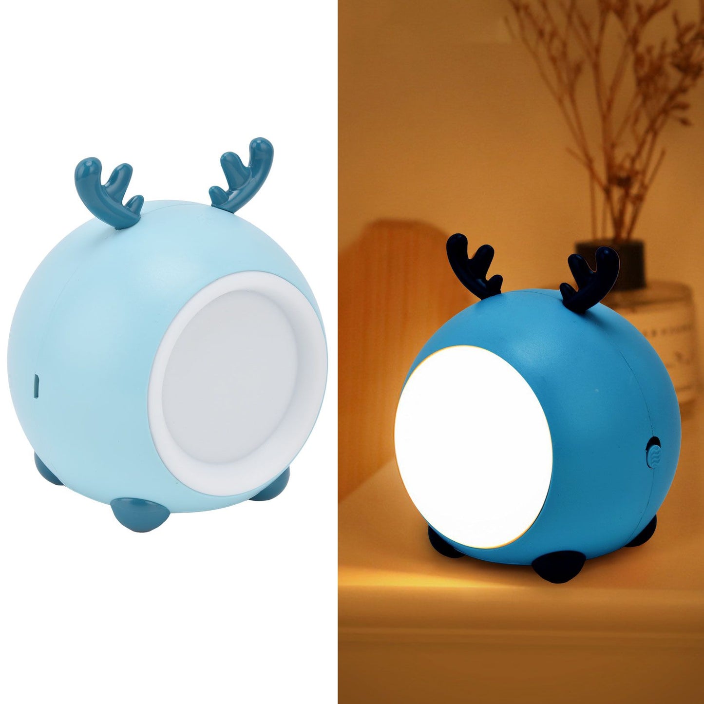 Cute Pet Night Light Portable Adjustable Brightness Eye Protection Three Level Color Temperature Bedroom V1294-YM0523-3119210184112
