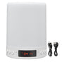 Night Light Bluetooth Speaker Portable Wireless Colorful Pattern 3 Speed Dimming Bedside Music Table Lamp V1294-YM0523-3119210184411