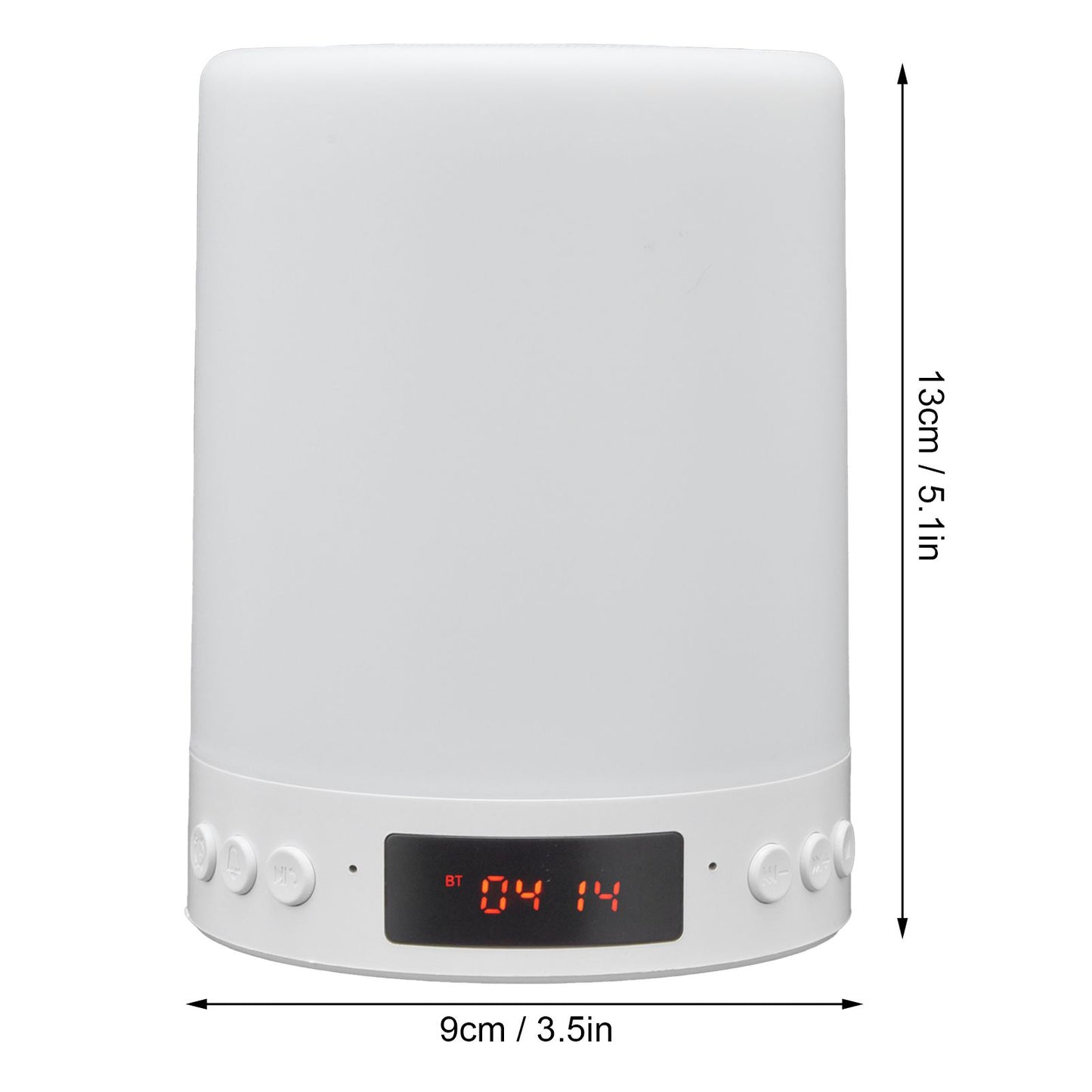 Night Light Bluetooth Speaker Portable Wireless Colorful Pattern 3 Speed Dimming Bedside Music Table Lamp V1294-YM0523-3119210184411