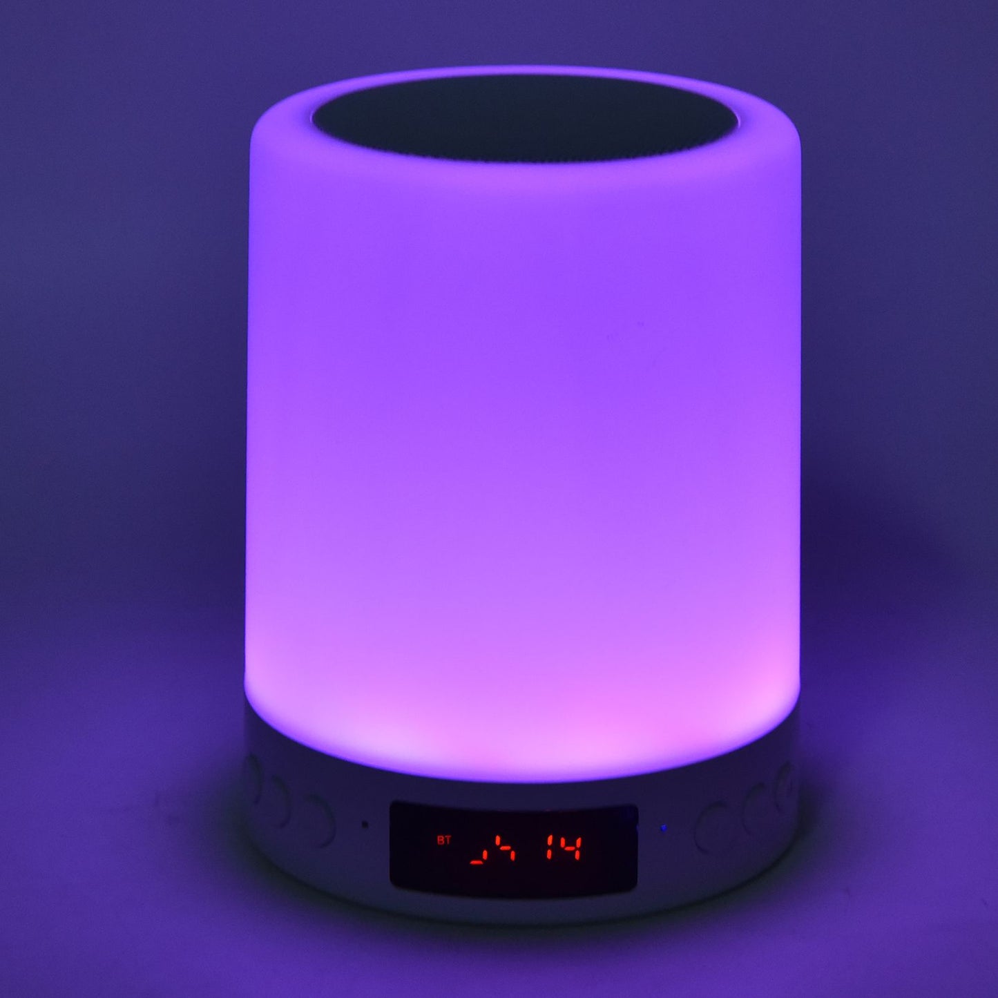 Night Light Bluetooth Speaker Portable Wireless Colorful Pattern 3 Speed Dimming Bedside Music Table Lamp V1294-YM0523-3119210184411