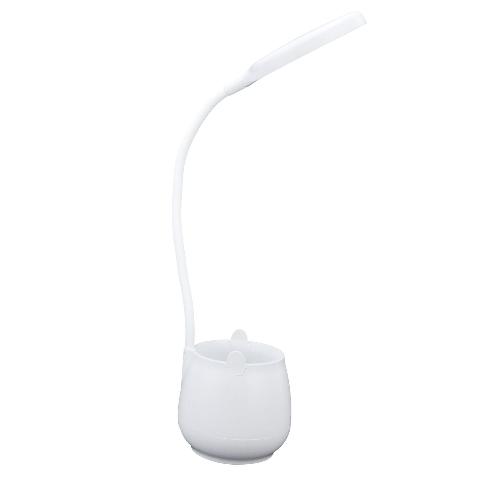 LED Desk Lamp Plastic Flexible Desk LED Light with Pen Holder for Table Lighting 5V V1294-YM0523-3119210184511