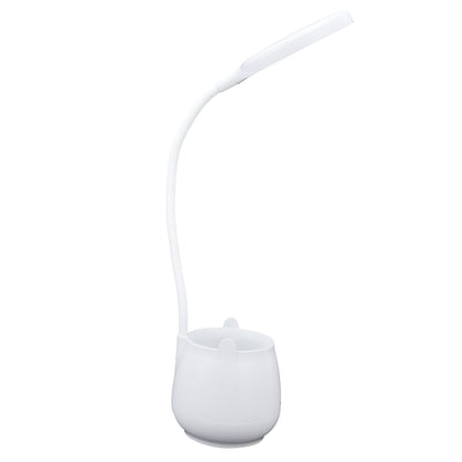 LED Desk Lamp Plastic Flexible Desk LED Light with Pen Holder for Table Lighting 5V V1294-YM0523-3119210184511