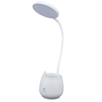 LED Desk Lamp Plastic Flexible Desk LED Light with Pen Holder for Table Lighting 5V V1294-YM0523-3119210184511