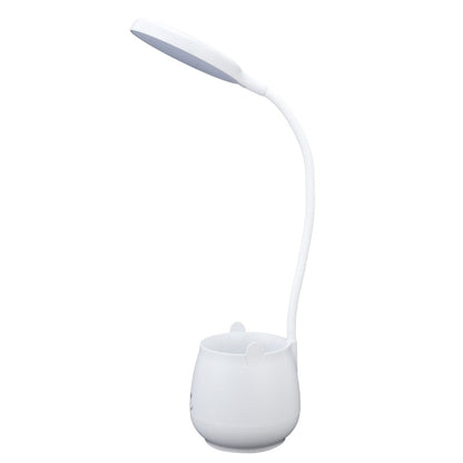 LED Desk Lamp Plastic Flexible Desk LED Light with Pen Holder for Table Lighting 5V V1294-YM0523-3119210184511