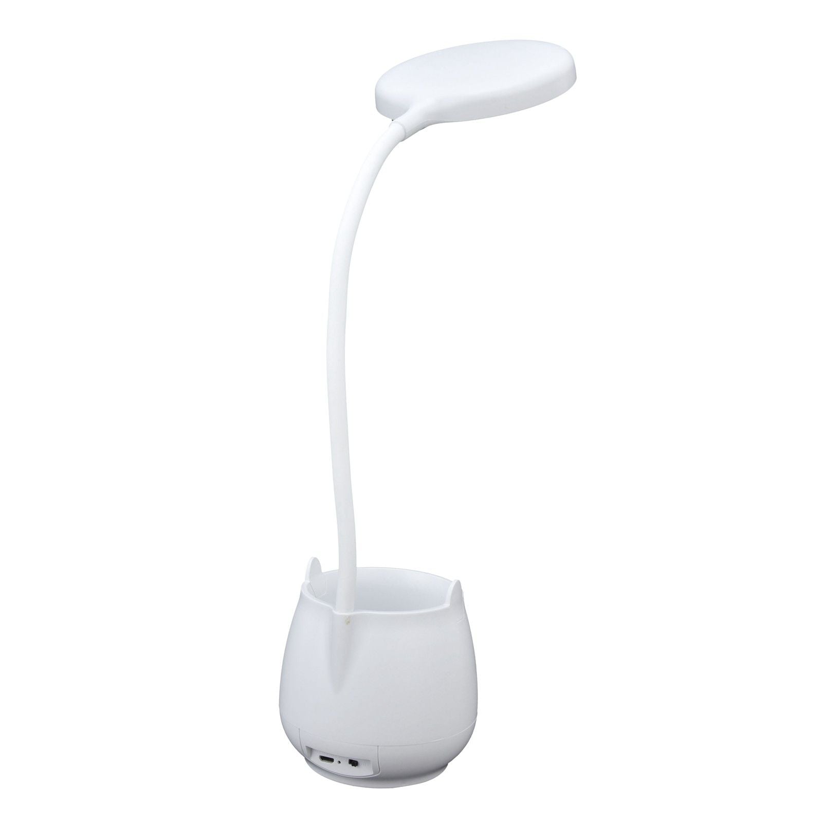 LED Desk Lamp Plastic Flexible Desk LED Light with Pen Holder for Table Lighting 5V V1294-YM0523-3119210184511