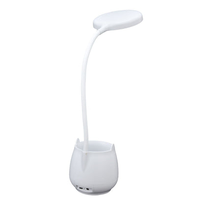 LED Desk Lamp Plastic Flexible Desk LED Light with Pen Holder for Table Lighting 5V V1294-YM0523-3119210184511