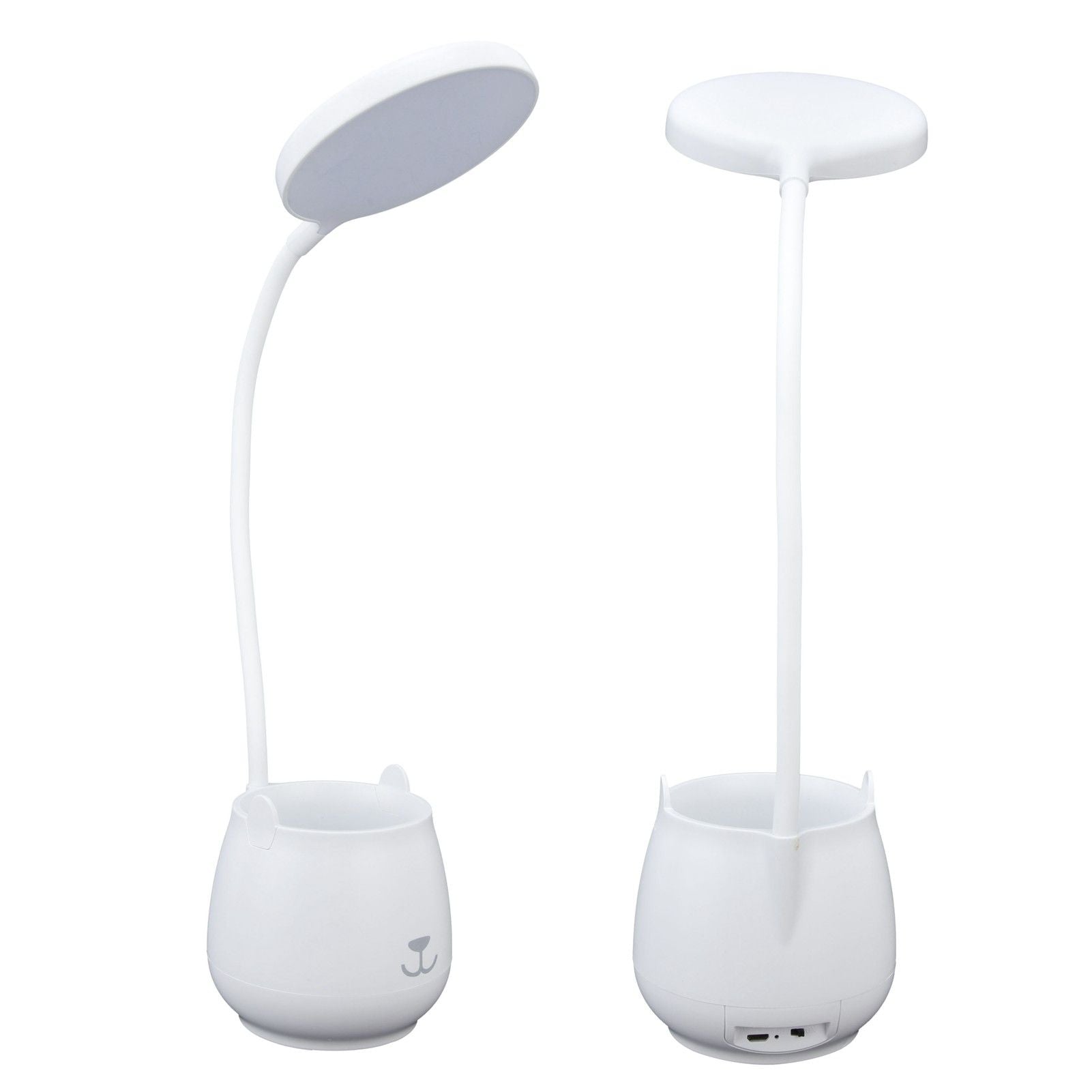 LED Desk Lamp Plastic Flexible Desk LED Light with Pen Holder for Table Lighting 5V V1294-YM0523-3119210184511