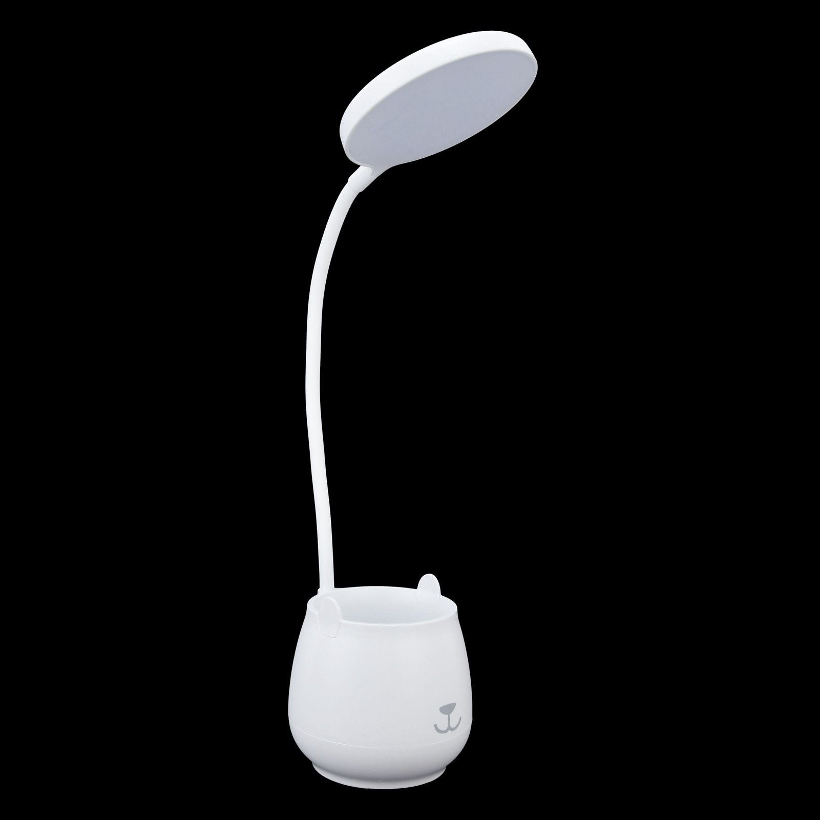 LED Desk Lamp Plastic Flexible Desk LED Light with Pen Holder for Table Lighting 5V V1294-YM0523-3119210184511