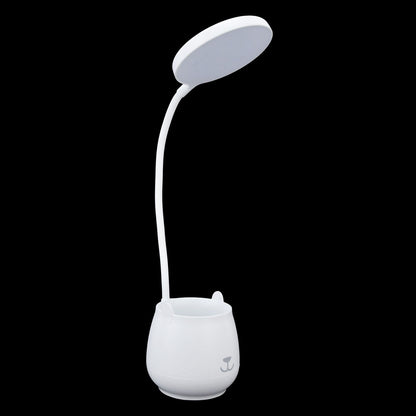 LED Desk Lamp Plastic Flexible Desk LED Light with Pen Holder for Table Lighting 5V V1294-YM0523-3119210184511