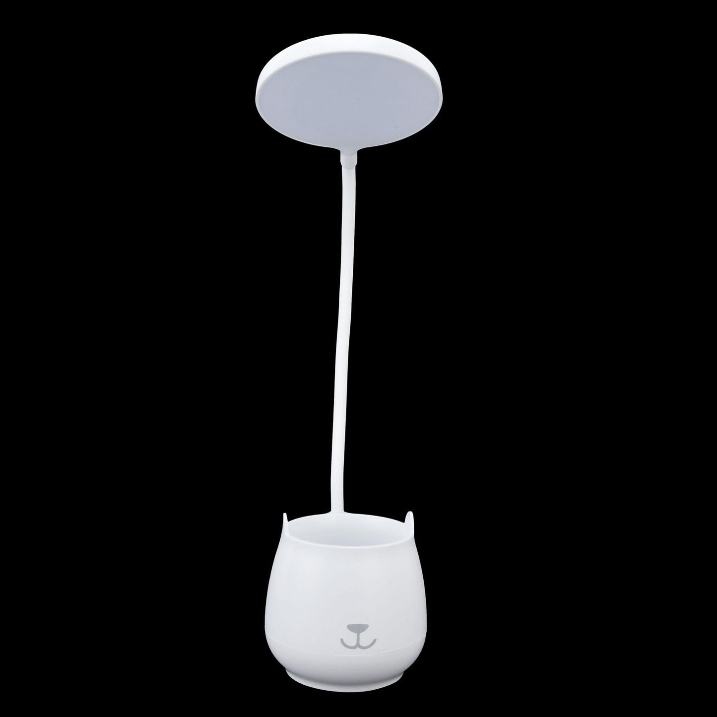 LED Desk Lamp Plastic Flexible Desk LED Light with Pen Holder for Table Lighting 5V V1294-YM0523-3119210184511