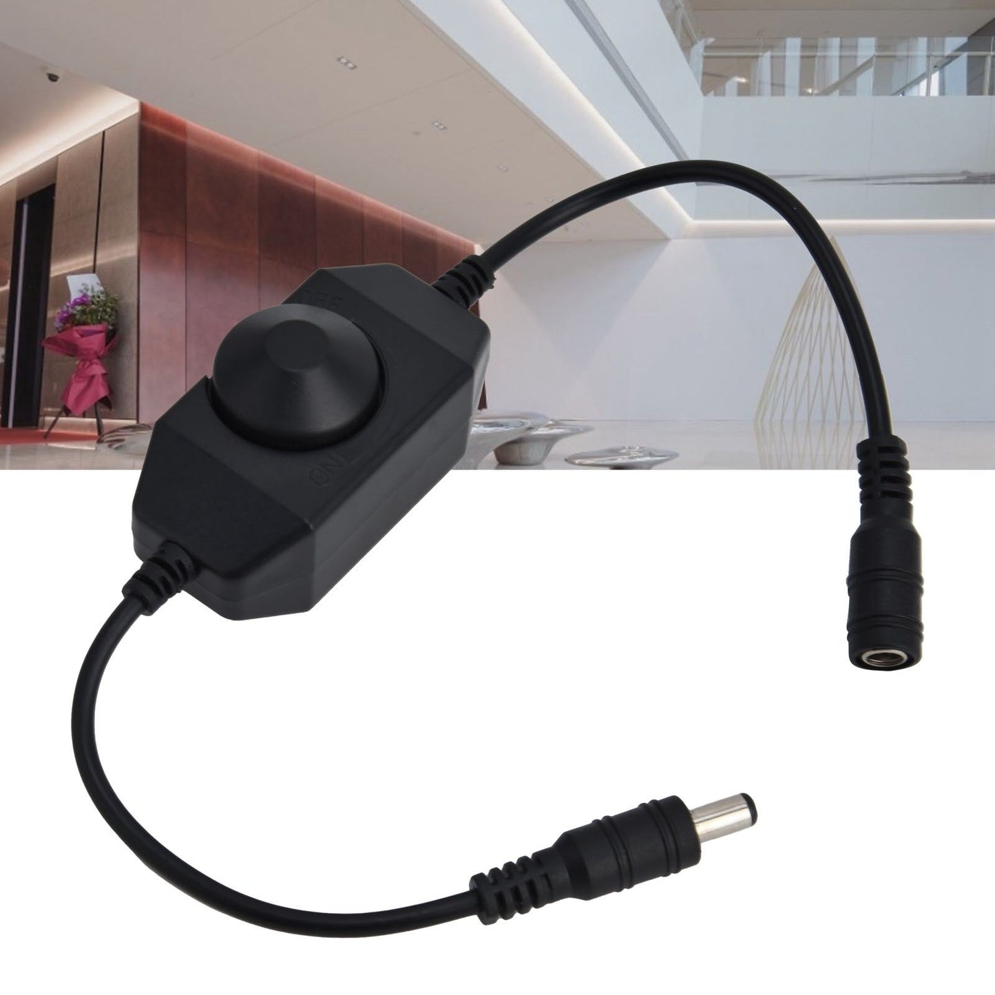 LED Strip Lights Dimmer Easy to Use Stepless Dimming Durable LED Rope Light Dimmer Switch V1294-YM0523-3119210192611