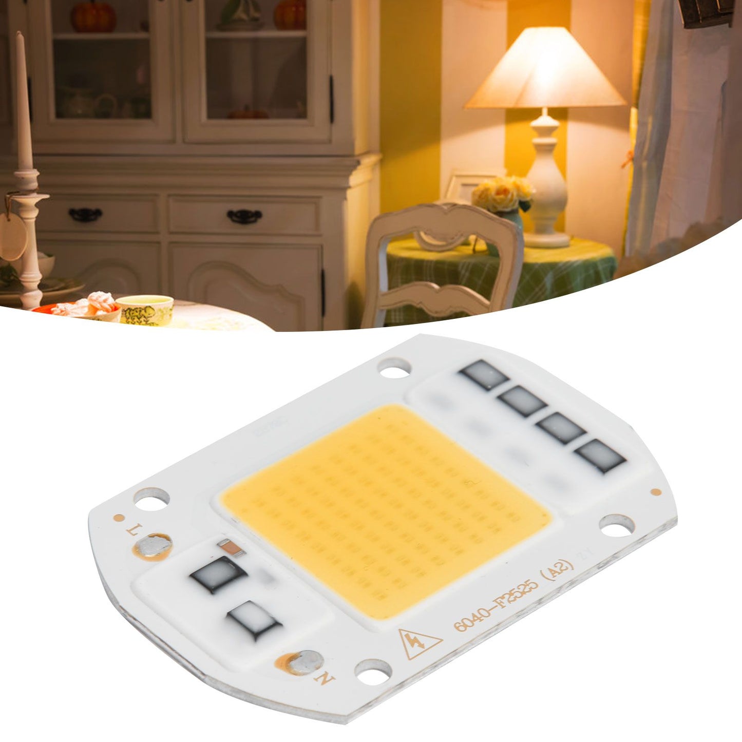 AC220V High Voltage COB Light Source Wide Lighting Area High Light Effect Brightness LED Lamp BeadsWarm Light V1294-YM0523-3119210192812