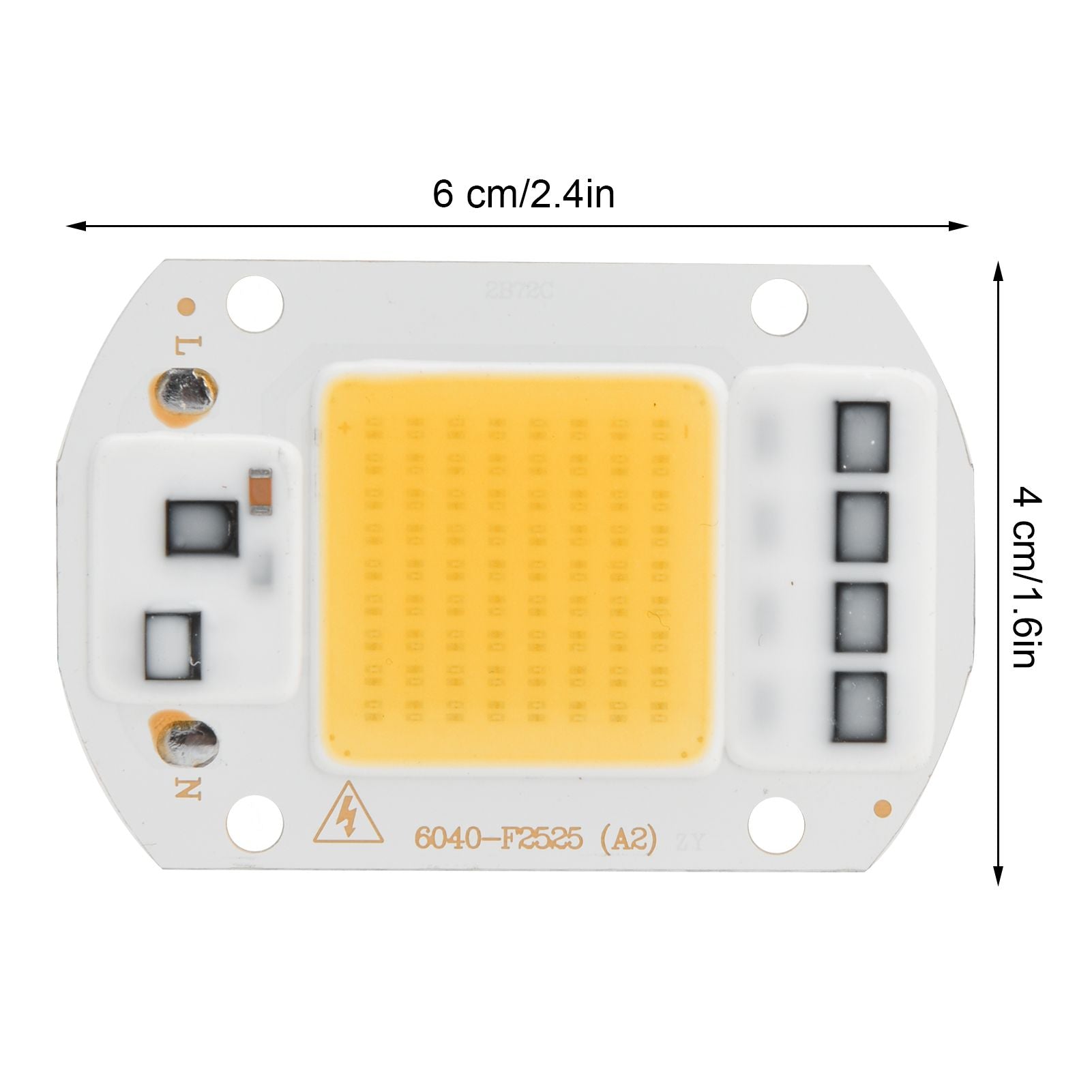 AC220V High Voltage COB Light Source Wide Lighting Area High Light Effect Brightness LED Lamp BeadsWarm Light V1294-YM0523-3119210192812