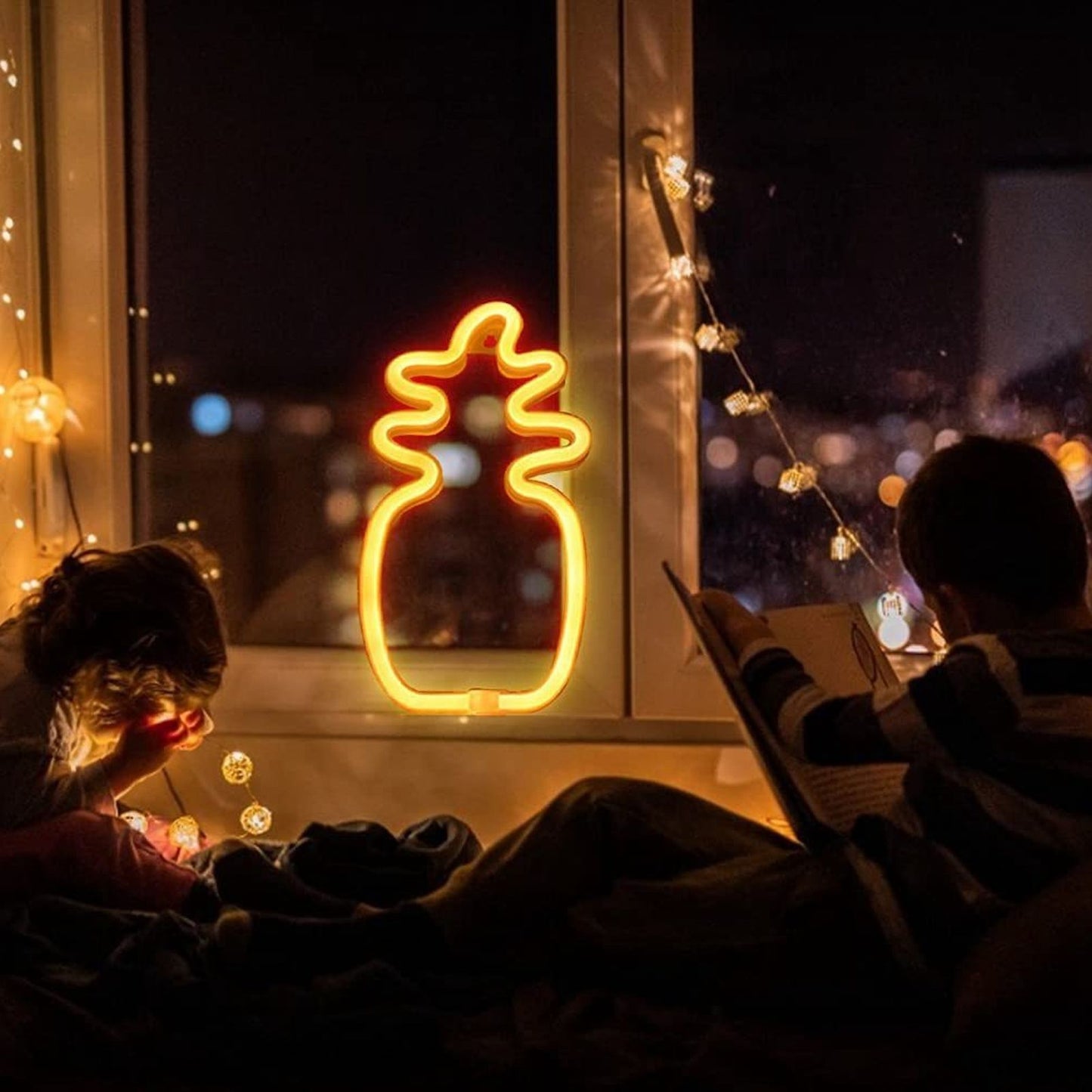 Pineapple Neon Light Waterproof Fruit LED Neon Signs for Party Holiday Decoration V1294-YM0523-3119210195811