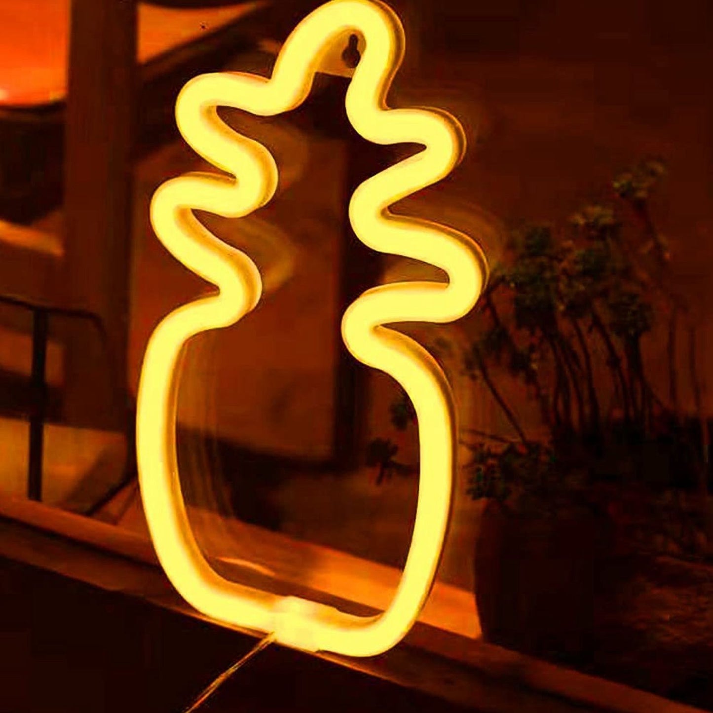 Pineapple Neon Light Waterproof Fruit LED Neon Signs for Party Holiday Decoration V1294-YM0523-3119210195811