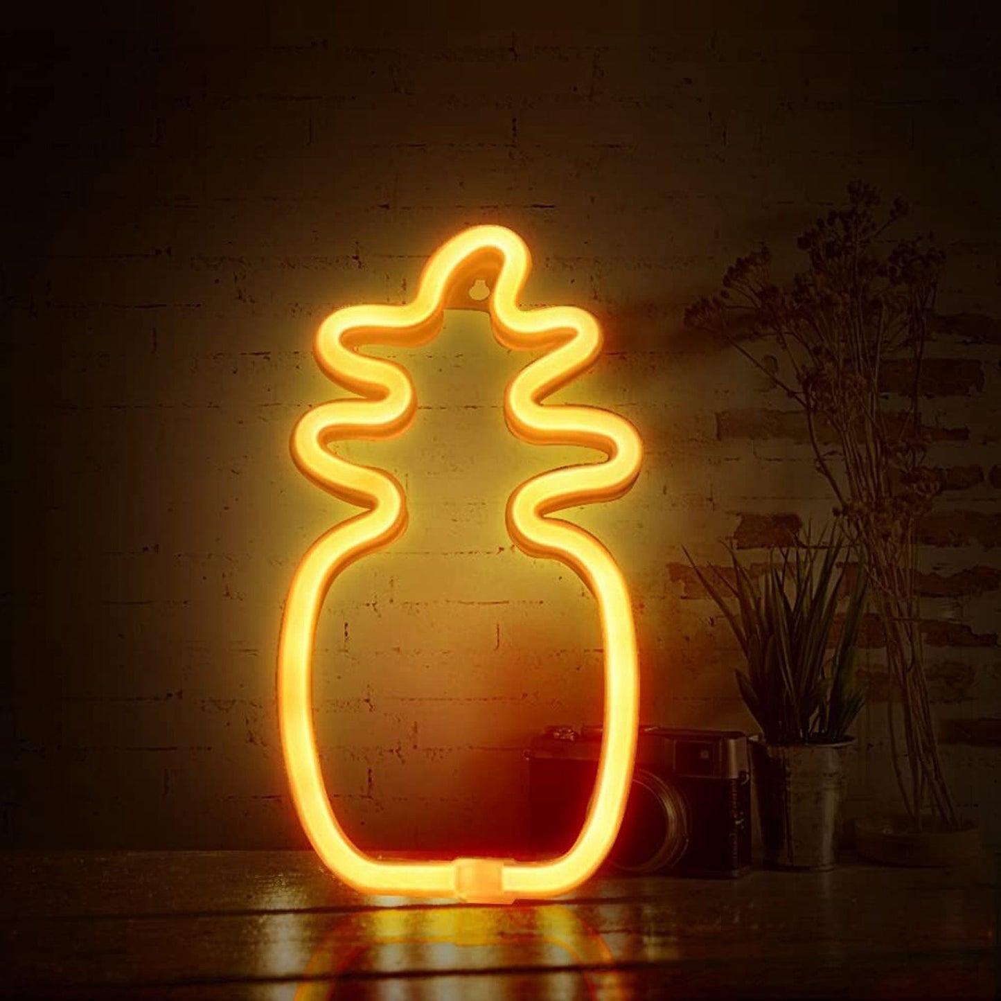 Pineapple Neon Light Waterproof Fruit LED Neon Signs for Party Holiday Decoration V1294-YM0523-3119210195811